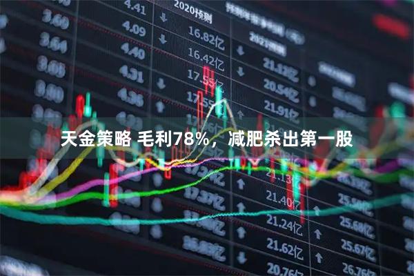 天金策略 毛利78%，减肥杀出第一股