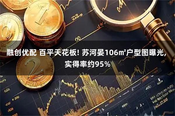 融创优配 百平天花板! 苏河晏106㎡户型图曝光, 实得率约95%