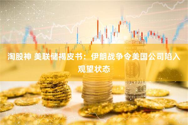 淘股神 美联储褐皮书：伊朗战争令美国公司陷入观望状态