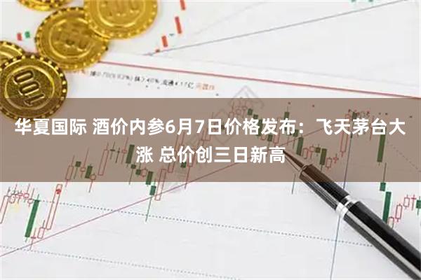 华夏国际 酒价内参6月7日价格发布：飞天茅台大涨 总价创三日新高