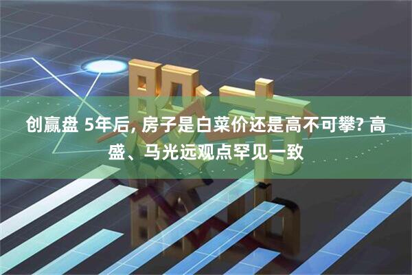 创赢盘 5年后, 房子是白菜价还是高不可攀? 高盛、马光远观点罕见一致