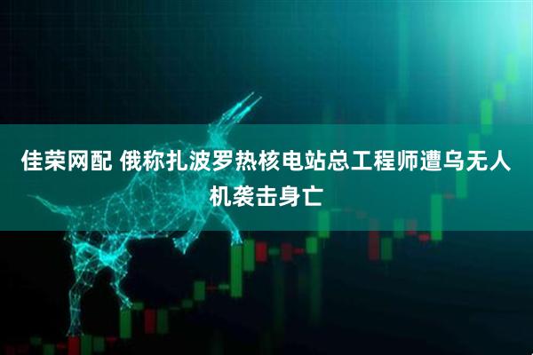 佳荣网配 俄称扎波罗热核电站总工程师遭乌无人机袭击身亡